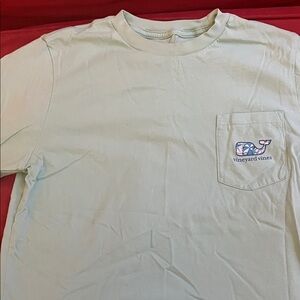 Vineyard Vines light blue Pocket Tee